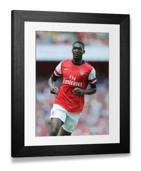Framed Print : Yaya Sanogo (Arsenal). Arsenal 1: 2 Galatasaray. Emirates Cup Day Two. Emirates Stadium, 4 / 8 / 13 Framed Print : Yaya Sanogo (Arsenal). Arsenal 1: 2 Galatasaray. Emirates Cup Day Two. Emirates Stadium, 4 / 8 / 13