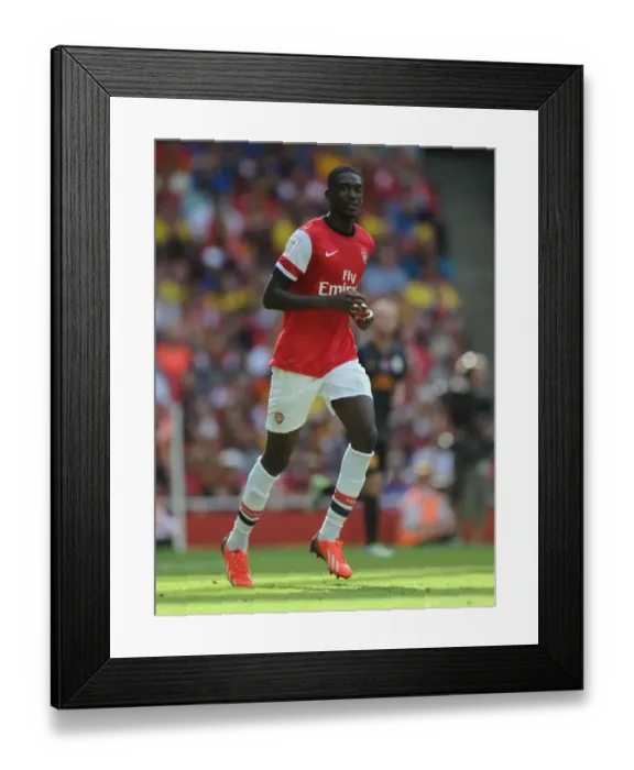 Framed Print : Yaya Sanogo in Action: Arsenal vs. Galatasaray, Emirates Cup 2013 Framed Print : Yaya Sanogo in Action: Arsenal vs. Galatasaray, Emirates Cup 2013