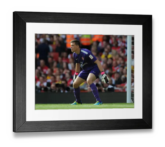 Framed Print : Arsenal's Wojciech Szczesny Steals the Show at Emirates Cup