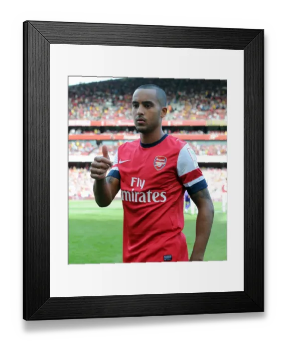 Framed Print : Theo Walcott Gears Up: Arsenal vs. Galatasaray, Emirates Cup 2013 Framed Print : Theo Walcott Gears Up: Arsenal vs. Galatasaray, Emirates Cup 2013