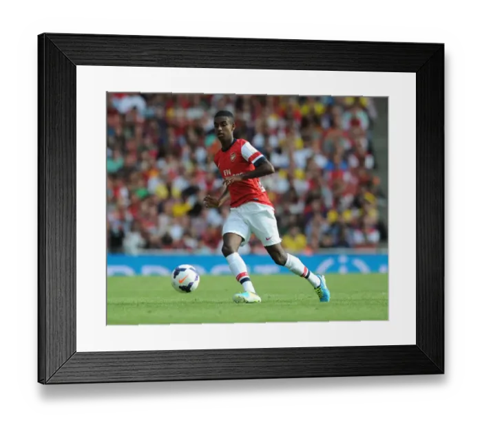 Framed Print : Gedion Zelalem (Arsenal). Arsenal 1: 2 Galatasaray. Emirates Cup Day Two. Emirates Stadium, 4 / 8 / 13 Framed Print : Gedion Zelalem (Arsenal). Arsenal 1: 2 Galatasaray. Emirates Cup Day Two. Emirates Stadium, 4 / 8 / 13
