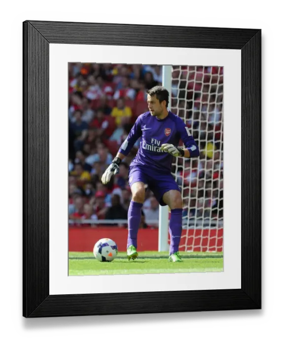 Framed Print : Lukasz Fabianski (Arsenal). Arsenal 2: 2 Napoli. Emirates Cup Day One. Emirates Stadium, 3 / 8 / 13 Framed Print : Lukasz Fabianski (Arsenal). Arsenal 2: 2 Napoli. Emirates Cup Day One. Emirates Stadium, 3 / 8 / 13