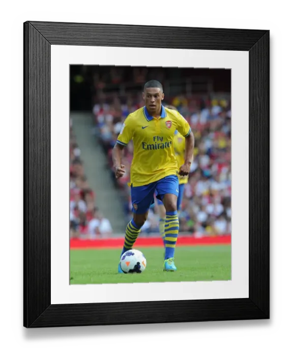Framed Print : Alex Oxlade-Chamberlain (Arsenal). Arsenal 2: 2 Napoli. Emirates Cup Day One. Emirates Stadium Framed Print : Alex Oxlade-Chamberlain (Arsenal). Arsenal 2: 2 Napoli. Emirates Cup Day One. Emirates Stadium