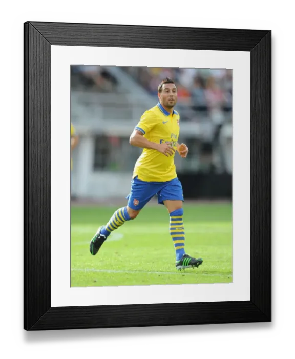 Framed Print : Santi Cazorla: Arsenal's Star Performance against Manchester City in Helsinki, 2013 Framed Print : Santi Cazorla: Arsenal's Star Performance against Manchester City in Helsinki, 2013