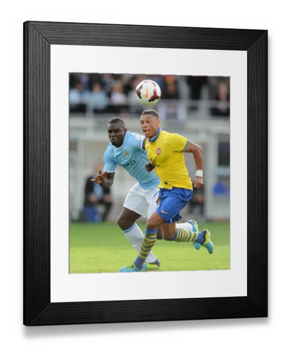 Framed Print : Clash of Titans: Oxlade-Chamberlain vs. Richards - Arsenal vs. Manchester City Pre-Season Battle, Finland 2013 Framed Print : Clash of Titans: Oxlade-Chamberlain vs. Richards - Arsenal vs. Manchester City Pre-Season Battle, Finland 2013
