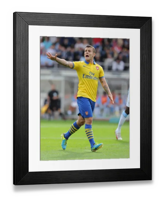 Framed Print : Jack Wilshere in Action: Arsenal vs Manchester City Pre-Season Clash, Finland 2013 Framed Print : Jack Wilshere in Action: Arsenal vs Manchester City Pre-Season Clash, Finland 2013