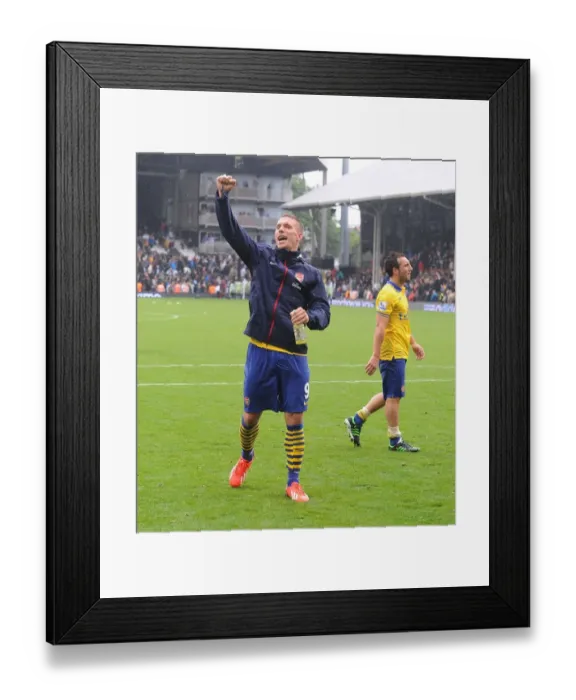 Framed Print : Lukas Podolski's Goal: Arsenal's Win at Fulham (2013-14) Framed Print : Lukas Podolski's Goal: Arsenal's Win at Fulham (2013-14)