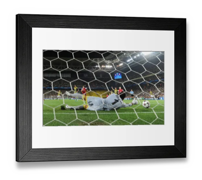 Framed Print : Aaron Ramsey's Game-Changing Goal: Arsenal's Victory Over Fenerbahce in the UEFA Champions League Play-offs (2013) Framed Print : Aaron Ramsey's Game-Changing Goal: Arsenal's Victory Over Fenerbahce in the UEFA Champions League Play-offs (2013)