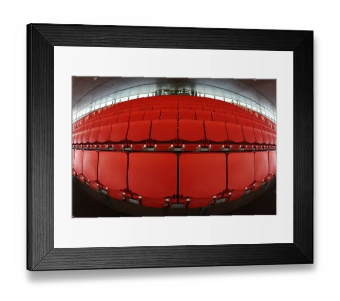 Framed Print : Arsenal's Emirates Stadium: Upper Tier Seating (Arsenal vs. Aston Villa, 2013-14) Framed Print : Arsenal's Emirates Stadium: Upper Tier Seating (Arsenal vs. Aston Villa, 2013-14)