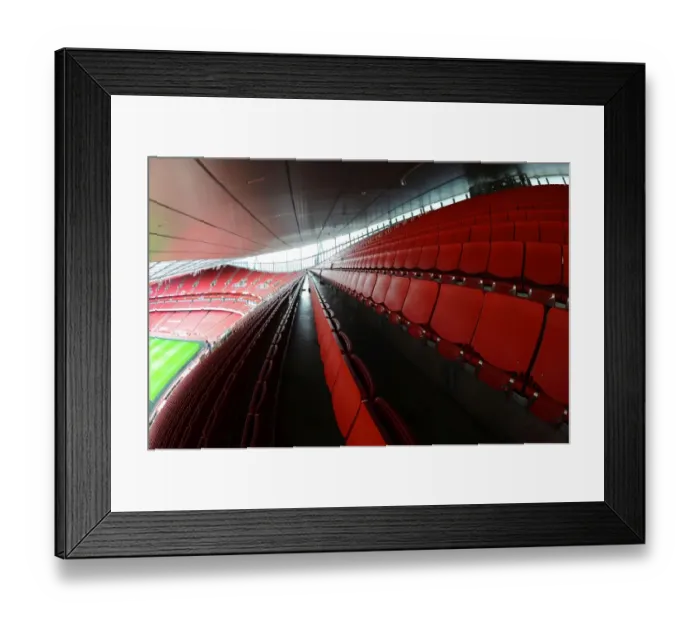 Framed Print : Arsenal at Emirates Stadium: Upper Tier Seating (Arsenal vs. Aston Villa, 2013-14) Framed Print : Arsenal at Emirates Stadium: Upper Tier Seating (Arsenal vs. Aston Villa, 2013-14)
