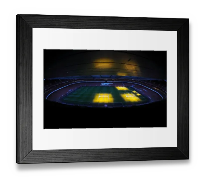 Framed Print : Emirates Stadium: After the Arsenal vs Aston Villa Clash, Premier League 2013-14 Framed Print : Emirates Stadium: After the Arsenal vs Aston Villa Clash, Premier League 2013-14