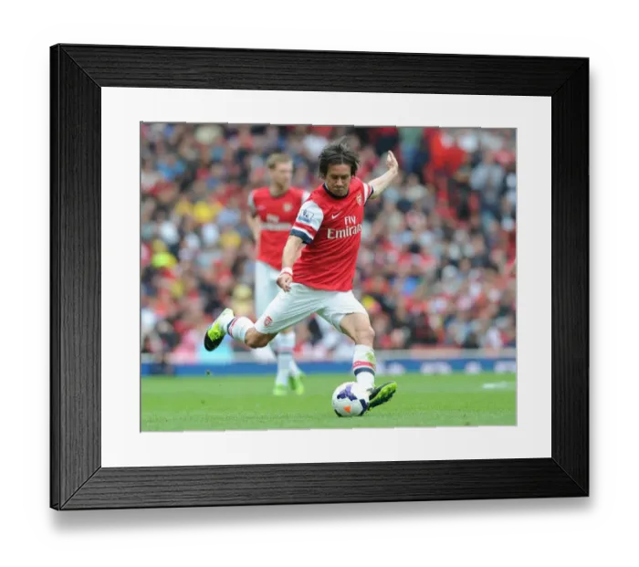 Framed Print : Tomas Rosicky: In Action for Arsenal vs. Aston Villa (2013-14 Premier League) Framed Print : Tomas Rosicky: In Action for Arsenal vs. Aston Villa (2013-14 Premier League)