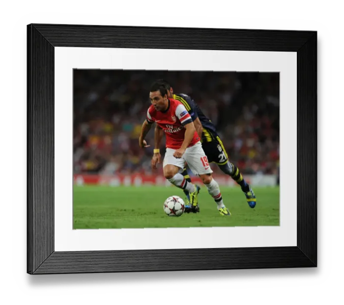 Framed Print : Santi Cazorla Outmaneuvers Selcuk Sahin in Arsenal's UEFA Champions League Clash Framed Print : Santi Cazorla Outmaneuvers Selcuk Sahin in Arsenal's UEFA Champions League Clash