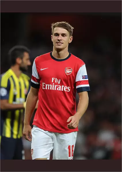 Aaron Ramsey in Action: Arsenal vs. Fenerbahce, UEFA Champions League Play-offs (2013)