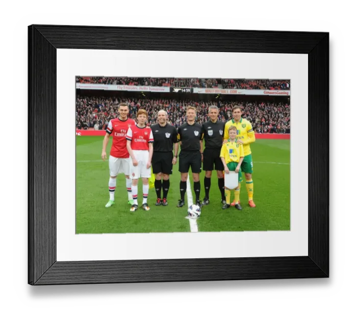 Framed Print : Arsenal vs Norwich City: Premier League Showdown at Emirates Stadium (2012-13) Framed Print : Arsenal vs Norwich City: Premier League Showdown at Emirates Stadium (2012-13)