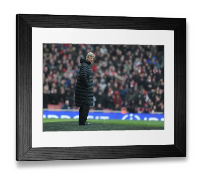 Framed Print : Arsene Wenger Leads Arsenal Against Norwich City in the Premier League, 2012-13 Season Framed Print : Arsene Wenger Leads Arsenal Against Norwich City in the Premier League, 2012-13 Season