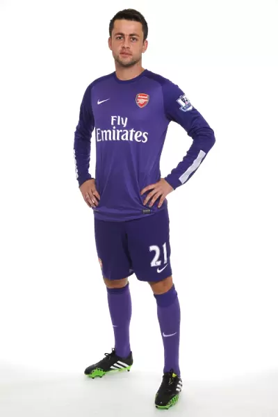 Arsenal FC 2013-14: Lukas Fabianski at Team Photocall
