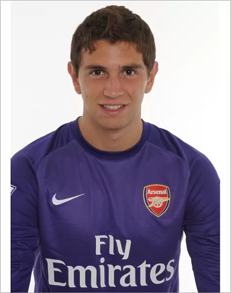 Arsenal 2013-14 Squad Photocall: Damien Martinez