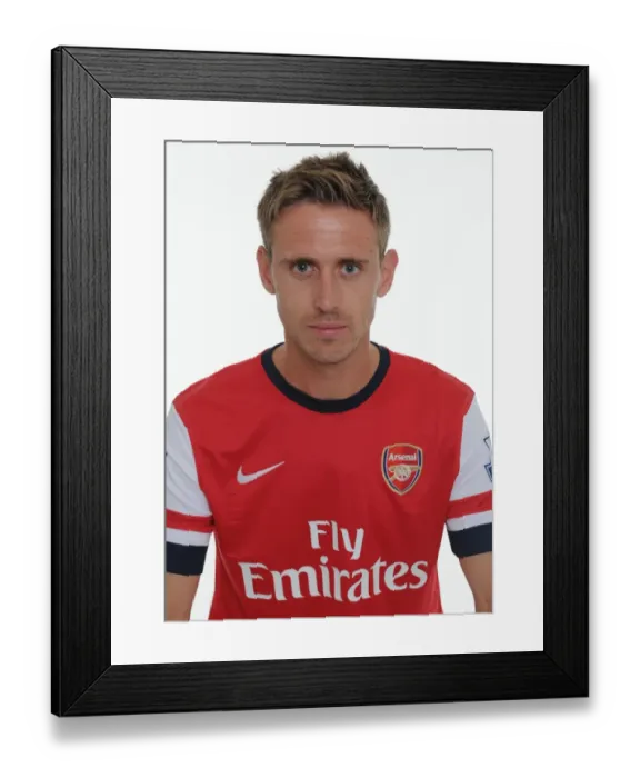 Framed Print : Nacho Monreal at Arsenal FC 2013-14 Squad Photocall Framed Print : Nacho Monreal at Arsenal FC 2013-14 Squad Photocall