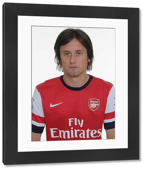 Arsenal FC 2013-14 Squad: Rosicky at the First Team Photocall