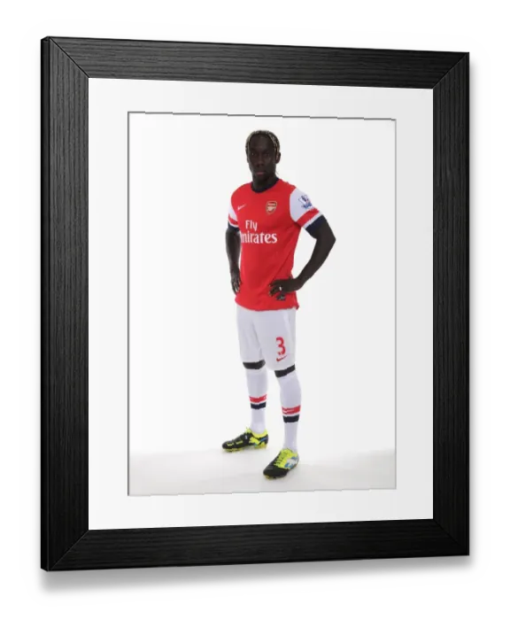 Framed Print : Arsenal 2013-14 Squad: Bacary Sagna at the Team Photocall Framed Print : Arsenal 2013-14 Squad: Bacary Sagna at the Team Photocall