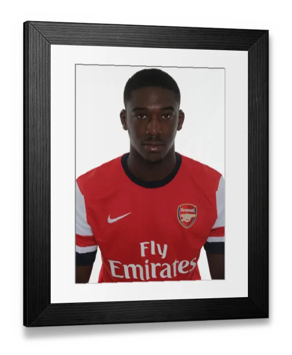 Framed Print : Yaya Sanogo at Arsenal's 2013-14 Squad Photocall Framed Print : Yaya Sanogo at Arsenal's 2013-14 Squad Photocall
