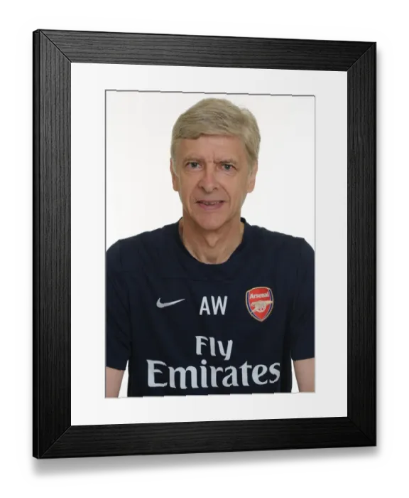 Framed Print : Arsenal FC 2013-14 Squad: Arsene Wenger at Team Photocall, Emirates Stadium Framed Print : Arsenal FC 2013-14 Squad: Arsene Wenger at Team Photocall, Emirates Stadium