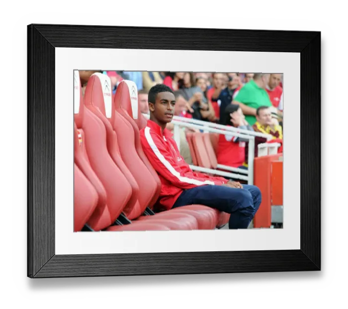Framed Print : Gedion Zelalem on the Arsenal Bench: Arsenal vs. Tottenham Hotspur, Premier League 2013-14 Framed Print : Gedion Zelalem on the Arsenal Bench: Arsenal vs. Tottenham Hotspur, Premier League 2013-14
