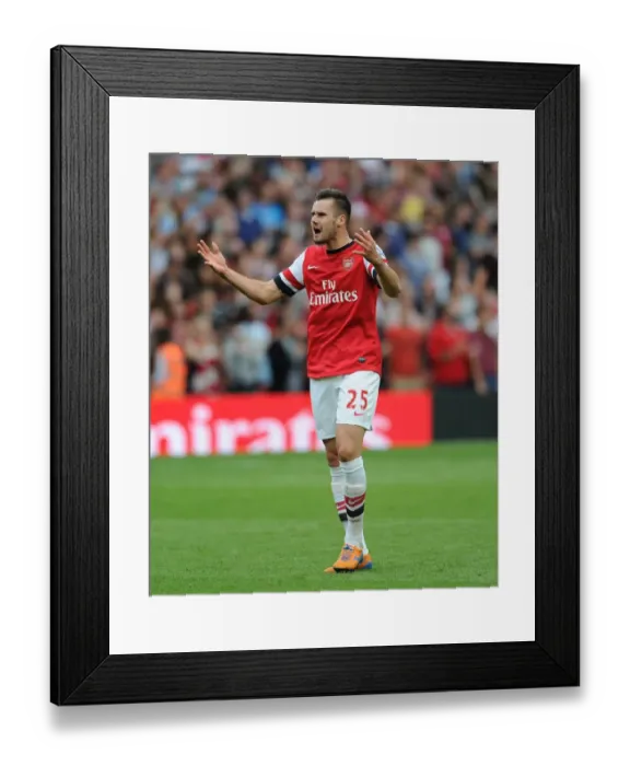 Framed Print : Carl Jenkinson's Jubilation: Arsenal's Triumph over Tottenham in the Premier League (2013) Framed Print : Carl Jenkinson's Jubilation: Arsenal's Triumph over Tottenham in the Premier League (2013)
