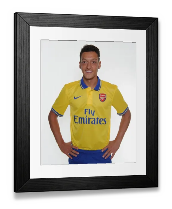 Framed Print : Mesut Ozil's Munich Debut: Arsenal's New Signing at Photo Shoot Framed Print : Mesut Ozil's Munich Debut: Arsenal's New Signing at Photo Shoot
