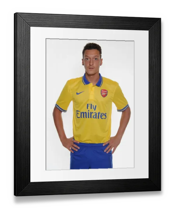 Framed Print : Mesut Ozil's Munich Debut: Arsenal's New Signing at Photo Shoot Framed Print : Mesut Ozil's Munich Debut: Arsenal's New Signing at Photo Shoot