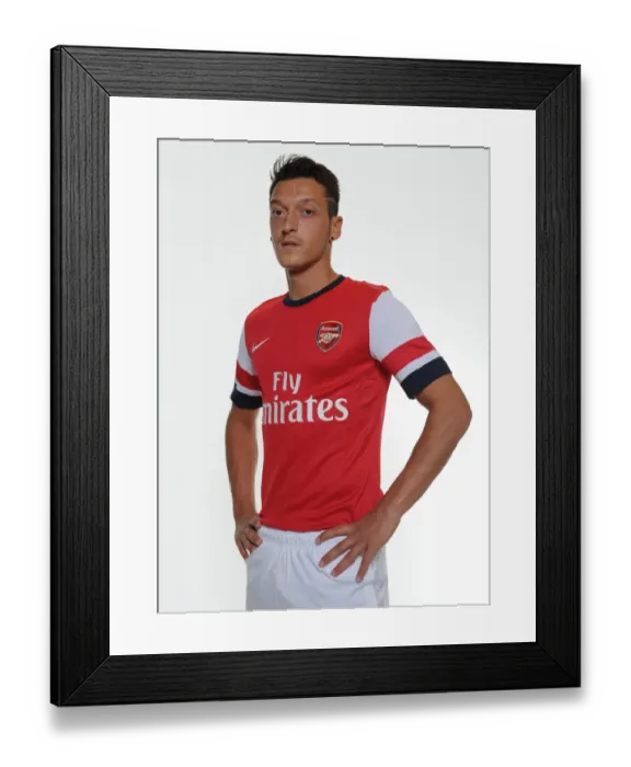 Framed Print : New Signing Mesut Ozil at Munich Photo Shoot Framed Print : New Signing Mesut Ozil at Munich Photo Shoot