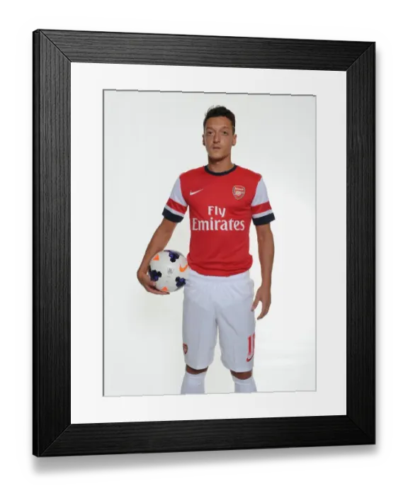 Framed Print : New Signing Mesut Ozil at Arsenal's Munich Photo Shoot Framed Print : New Signing Mesut Ozil at Arsenal's Munich Photo Shoot