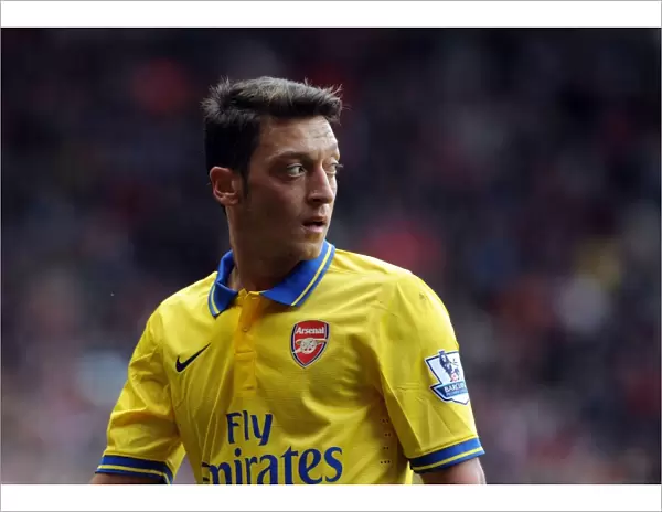 Mesut Ozil: Arsenal Star in Action against Sunderland, Premier League 2013-14