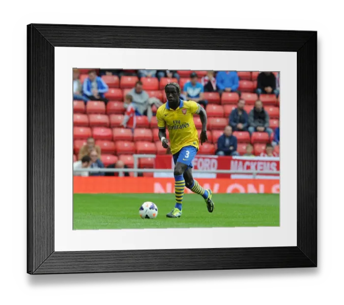 Framed Print : Bacary Sagna in Action: Sunderland vs. Arsenal, Premier League 2013-14 Framed Print : Bacary Sagna in Action: Sunderland vs. Arsenal, Premier League 2013-14