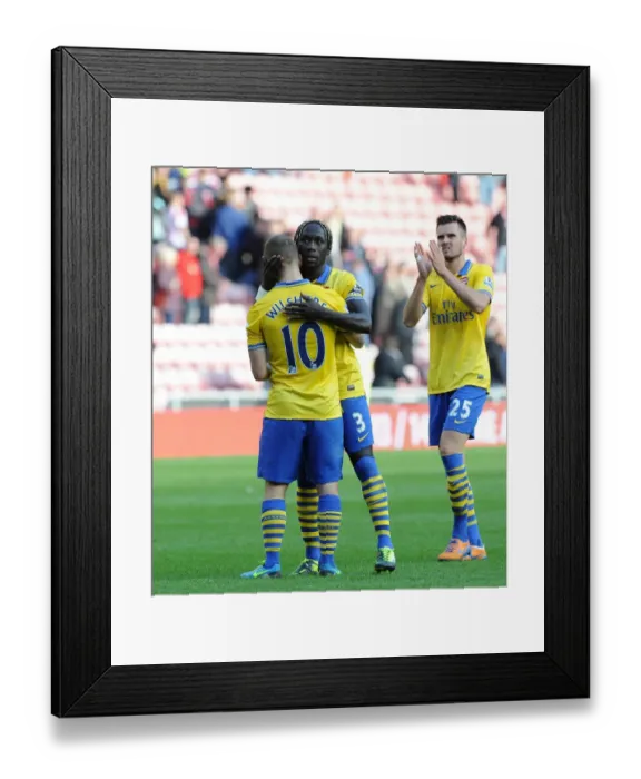 Framed Print : Sunderland vs Arsenal: Battle at the Stadium of Light, Premier League 2013-14 Framed Print : Sunderland vs Arsenal: Battle at the Stadium of Light, Premier League 2013-14