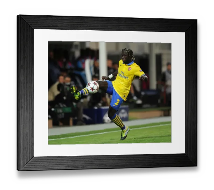 Framed Print : Bacary Sagna in Action: Marseille vs. Arsenal, UEFA Champions League 2013-14 Framed Print : Bacary Sagna in Action: Marseille vs. Arsenal, UEFA Champions League 2013-14
