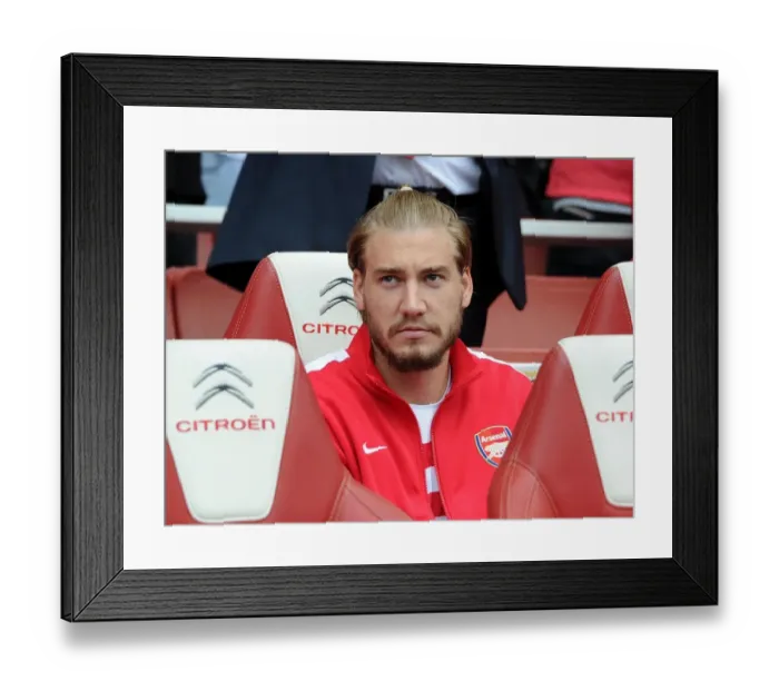 Framed Print : Nicklas Bendtner: Arsenal's Ready-for-Action Striker Against Stoke City (2013-14) Framed Print : Nicklas Bendtner: Arsenal's Ready-for-Action Striker Against Stoke City (2013-14)