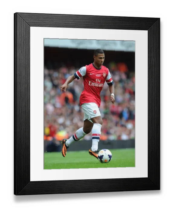 Framed Print : Serge Gnabry in Action: Arsenal vs Stoke City, Premier League 2013-14 Framed Print : Serge Gnabry in Action: Arsenal vs Stoke City, Premier League 2013-14