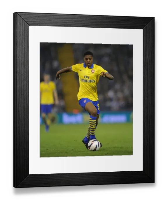 Framed Print : Chuba Akpom: Arsenal's Star Striker Shines in Capital One Cup Clash Against West Bromwich Albion Framed Print : Chuba Akpom: Arsenal's Star Striker Shines in Capital One Cup Clash Against West Bromwich Albion