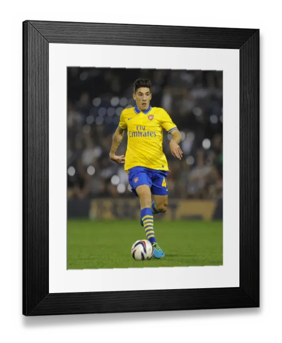 Framed Print : Hector Bellerin (Arsenal). West Bromwich Albion 1: 1 Arsenal. 3: 4 to Arsenal after penalties