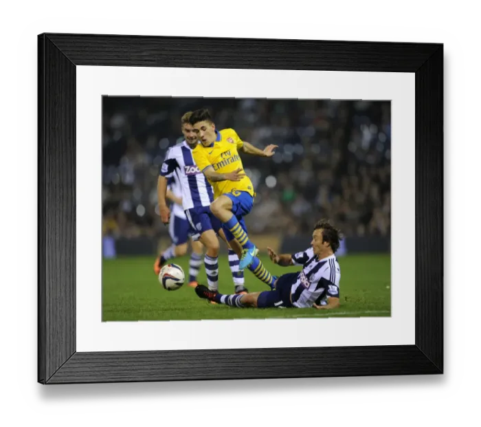 Framed Print : Hector Bellerin vs Diego Lugano: Intense Clash in the Capital One Cup between West Bromwich Albion and Arsenal Framed Print : Hector Bellerin vs Diego Lugano: Intense Clash in the Capital One Cup between West Bromwich Albion and Arsenal