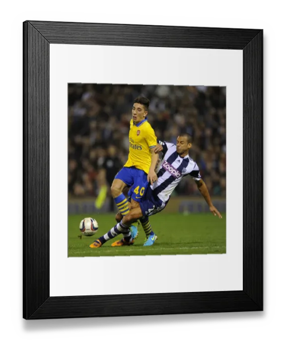 Framed Print : Hector Bellerin vs. Steven Reid: Clash at The Hawthorns - Arsenal vs. West Bromwich Albion, Capital One Cup 2013-14 Framed Print : Hector Bellerin vs. Steven Reid: Clash at The Hawthorns - Arsenal vs. West Bromwich Albion, Capital One Cup 2013-14