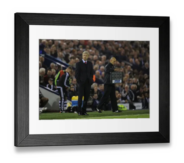 Framed Print : Arsene Wenger at The Hawthorns: Arsenal's Capital One Cup Battle against West Bromwich Albion (September 2013) Framed Print : Arsene Wenger at The Hawthorns: Arsenal's Capital One Cup Battle against West Bromwich Albion (September 2013)