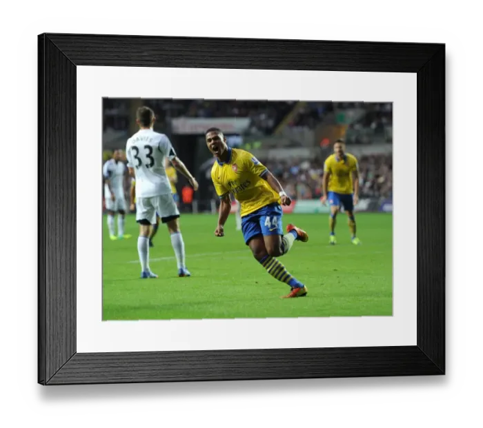 Framed Print : Serge Gnabry Scores First Arsenal Goal: Swansea City vs Arsenal, 2013-14 Season Framed Print : Serge Gnabry Scores First Arsenal Goal: Swansea City vs Arsenal, 2013-14 Season