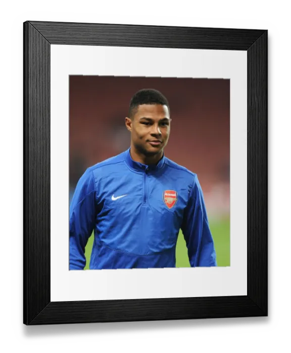 Framed Print : Serge Gnabry (Arsenal). Arsenal 2: 0 Napoli. UEFA Champions League. Group F. Emirates Stadium Framed Print : Serge Gnabry (Arsenal). Arsenal 2: 0 Napoli. UEFA Champions League. Group F. Emirates Stadium