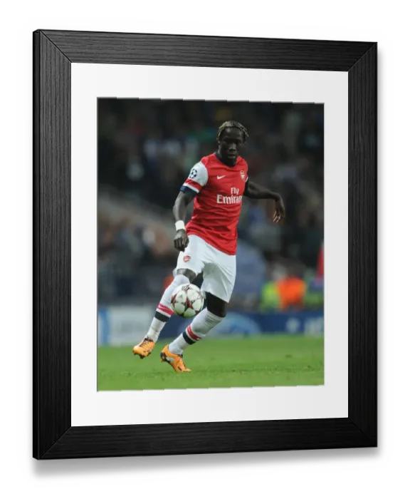 Framed Print : Bacary Sagna (Arsenal). Arsenal 2: 0 Napoli. UEFA Champions League. Group F. Emirates Stadium Framed Print : Bacary Sagna (Arsenal). Arsenal 2: 0 Napoli. UEFA Champions League. Group F. Emirates Stadium