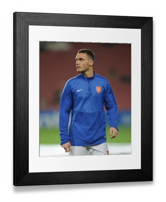 Framed Print : Thomas Vermaelen (Arsenal). Arsenal 2: 0 Napoli. UEFA Champions League. Group F. Emirates Stadium Framed Print : Thomas Vermaelen (Arsenal). Arsenal 2: 0 Napoli. UEFA Champions League. Group F. Emirates Stadium