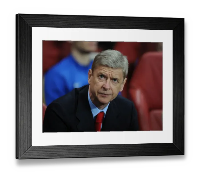 Framed Print : Arsene Wenger Leads Arsenal Against Napoli in 2013-14 UEFA Champions League Framed Print : Arsene Wenger Leads Arsenal Against Napoli in 2013-14 UEFA Champions League