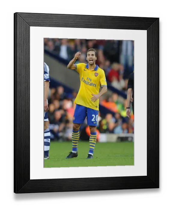 Framed Print : Mathieu Flamini: Arsenal's Midfield Maestro at The Hawthorns (West Bromwich Albion vs Arsenal, 2013-14) Framed Print : Mathieu Flamini: Arsenal's Midfield Maestro at The Hawthorns (West Bromwich Albion vs Arsenal, 2013-14)